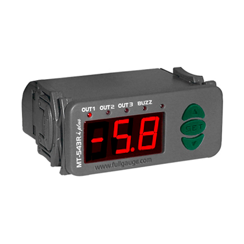 CONTROLADOR DE TEMPERATURA DIGITAL MT-543RIL PLUS VER.04 12-24V - FULL GAUGE