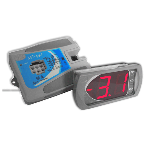 CONTROLADOR DE TEMPERATURA DIGITAL CON MONITOR DE TENSION MT-444 VER.04 90-264V - FULL GAUGE