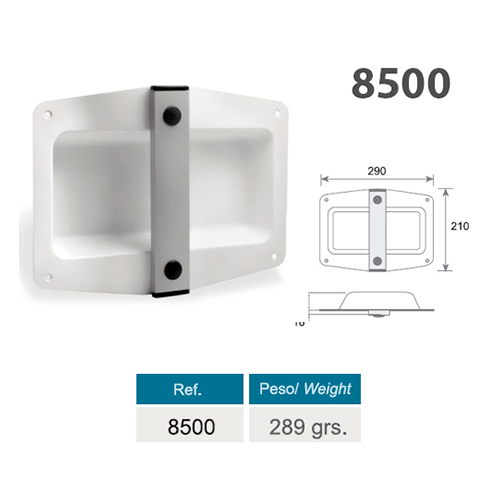 MANETA FIJA INTERIOR 8500 - CAFF - Imagen 2