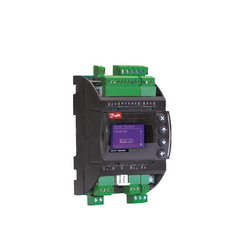 CONTROLADOR DE NIVEL DE LIQUIDO EKE 347 CON MONTAJE PARA RIEL DIN MODBUS RS-485 24V AC/DC 080G5000 - DANFOSS