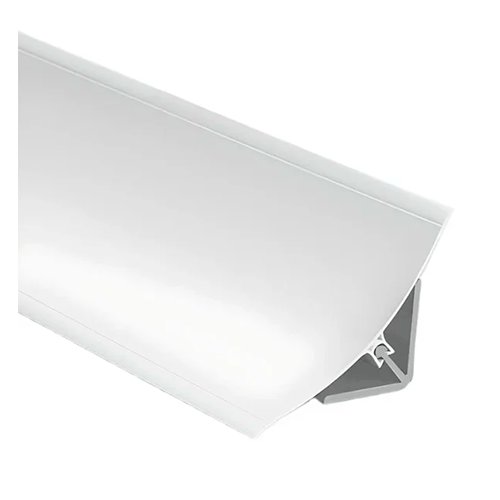PERFIL SANITARIO CURVO DE PVC C/LABIOS FLEXIBLES P290 INCL ANGULO X 4MT - CAFF